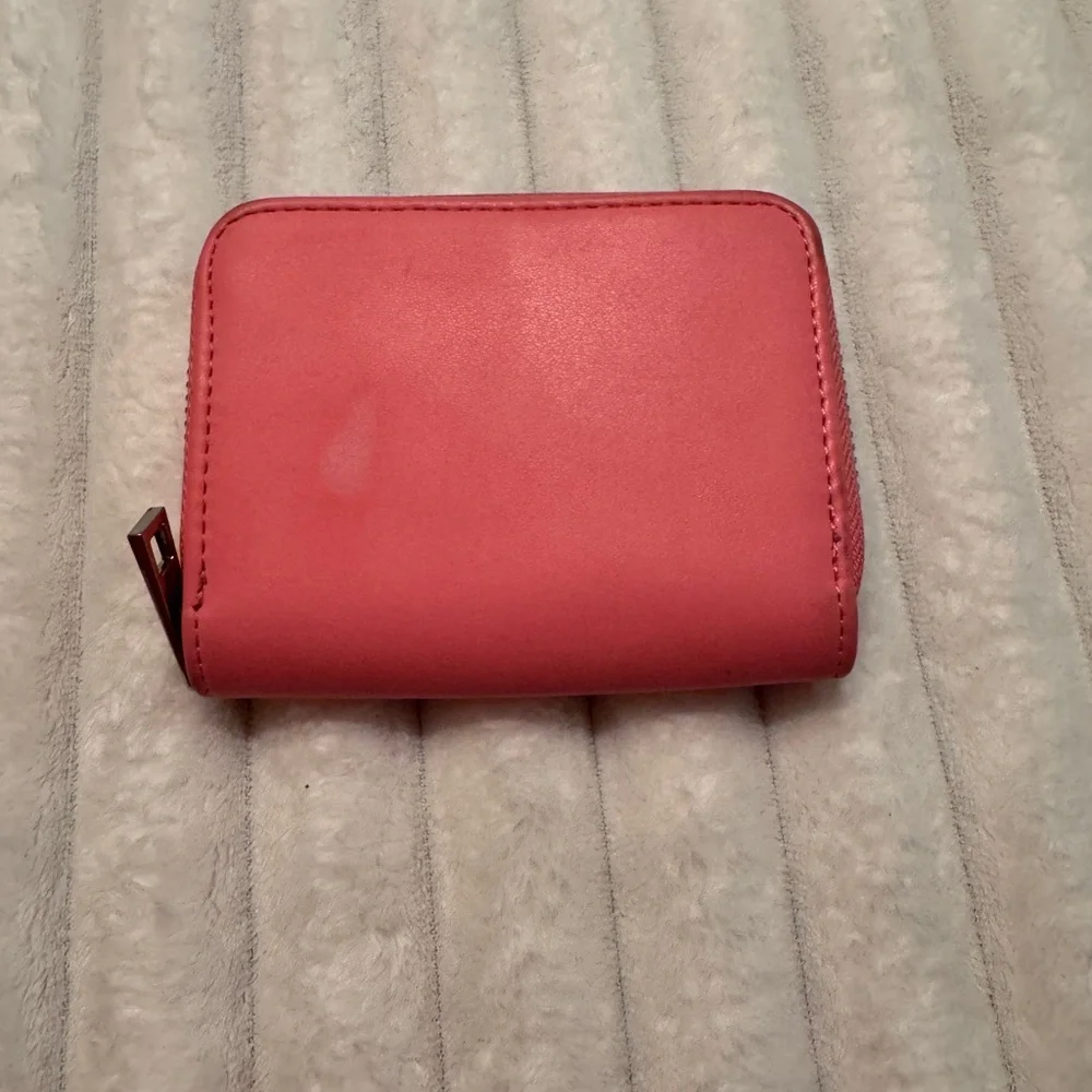 a new day Coral Zip-Around Compact Wallet